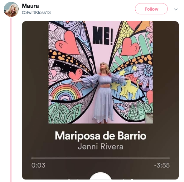 Taylor Swift y Jenni Rivera son la misma persona según Twitter