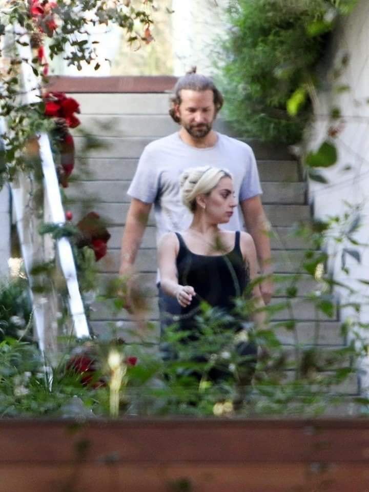 Difunden fotos de Lady Gaga saliendo de casa de Bradley Cooper tras separación