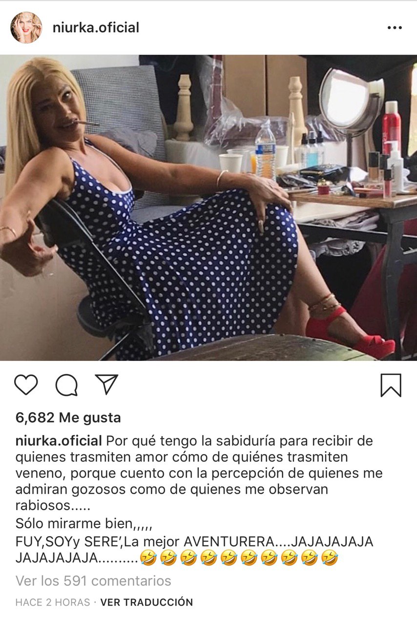 Niurka arremete contra Edith González por su papel en Aventurera