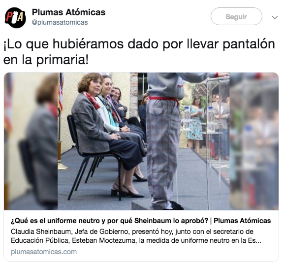 Hombres que usaban falda antes del permiso de Claudia Sheinbaum