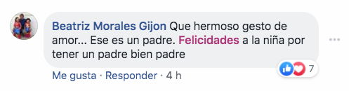 Papá baila con su hija porque no tenía pareja en graduación