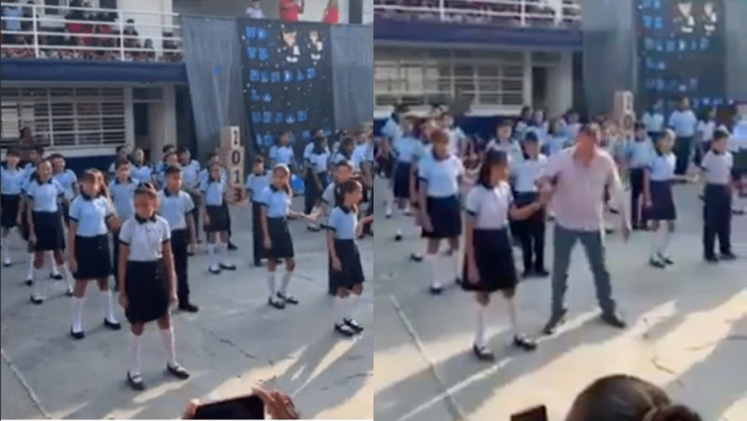 Papá, Baila, Hija, Graduación, Papá Baila Con Su Hija En Graduación, Papá E Hija