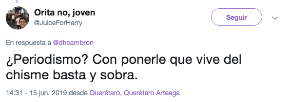 Pati Chapoy arremete contra la gente chismosa