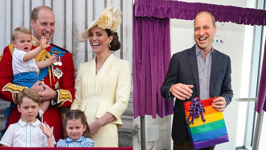 Príncipe William dice qué haría si sus hijos fueran gay