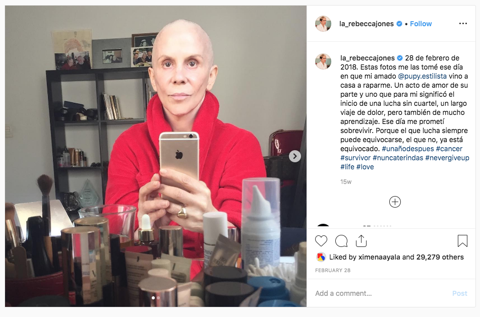 Rebecca Jones comparte fotos inéditas de eDITH gonzalez