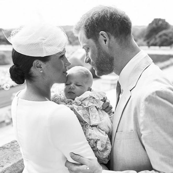 Fotos del bautizo de Archie, hijo de Meghan Markle y Harry