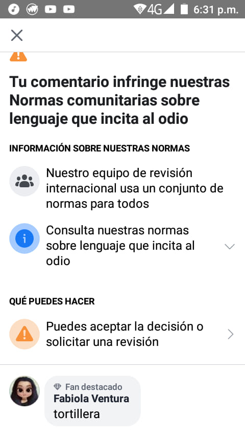 Por qué Facebook está censurando la palabra tortillera