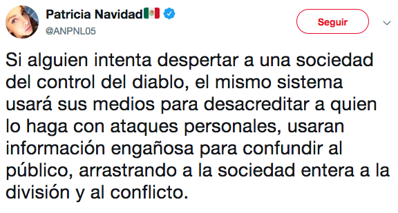 Paty Navidad acusa a HAARP y MK Ultra de problemas en México