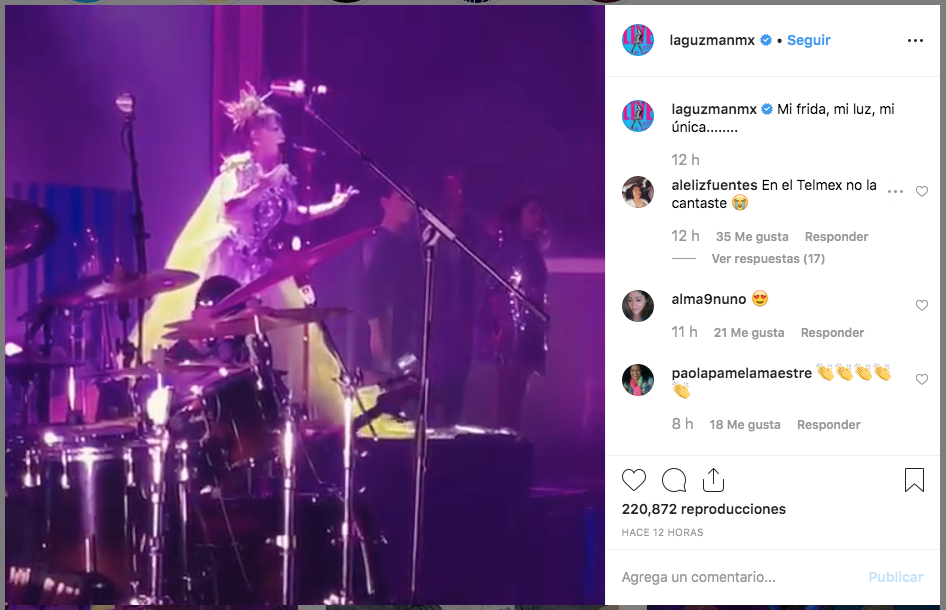 Alejandra Guzmán rompe en llanto por Frida Sofía