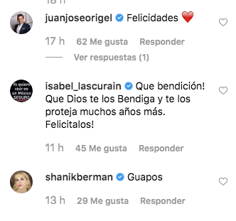 Andrea Legarreta celebra aniversario de bodas de sus papás
