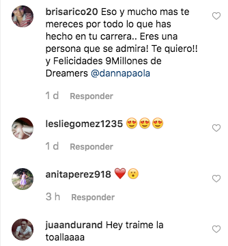 Danna Paola celebra 9 millones de seguidores en Instagram