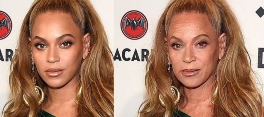 Famosos con Face App