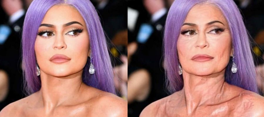 Famosos con Face App