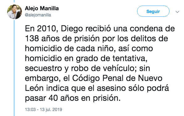 Se viraliza el hilo del asesino del Cumbres