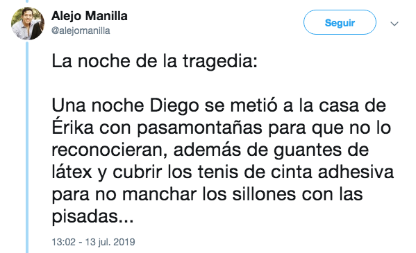 Se viraliza el hilo del asesino del Cumbres