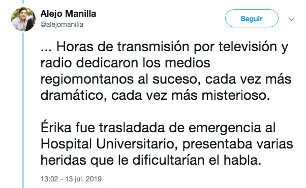 Se viraliza el hilo del asesino del Cumbres