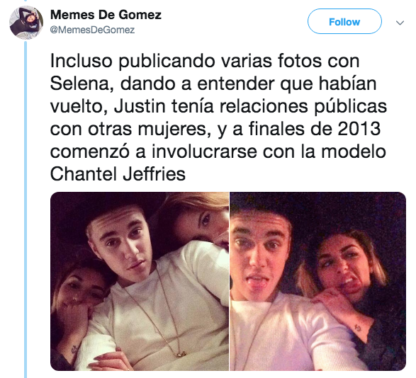 Revelan infidelidades de Justin Bieber a Selena Gomez