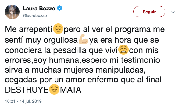 Laura Bozzo revela que intentó cortarle miembro a su ex pareja por infidelidad