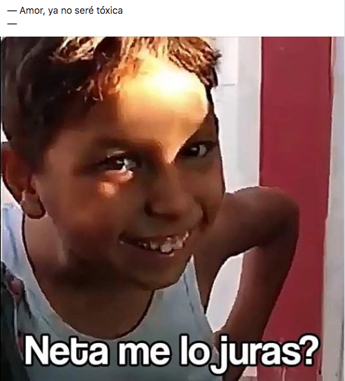 Memes Neta, me lo juras?