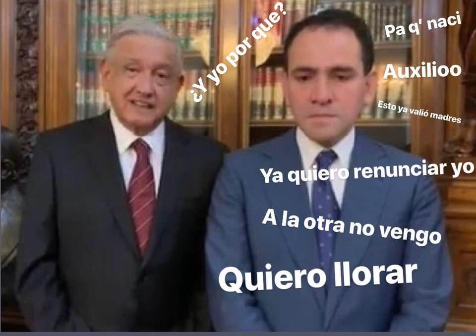 Memes Arturo Hernández secretario de hacienda