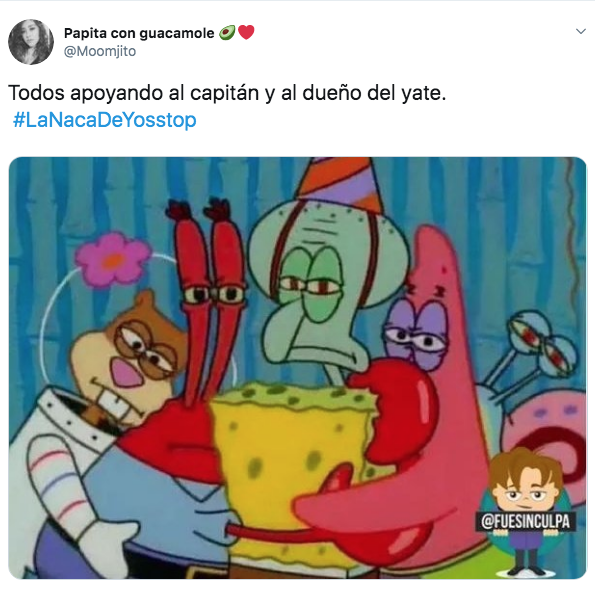 Memes de YosStop por el incidente en el yate