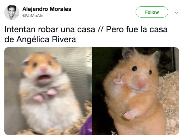 Memes del robo a la casa de Angélica Rivera