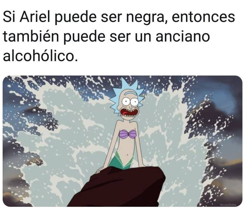 Memes de la nueva Sirenita