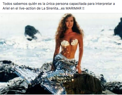 Memes de la nueva Sirenita
