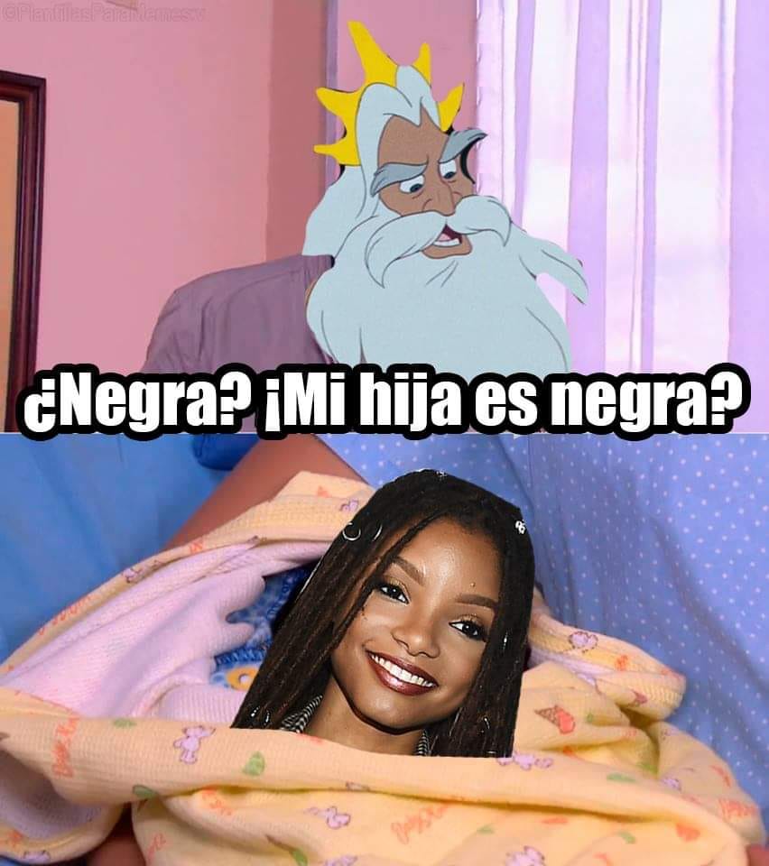 Memes de la nueva Sirenita
