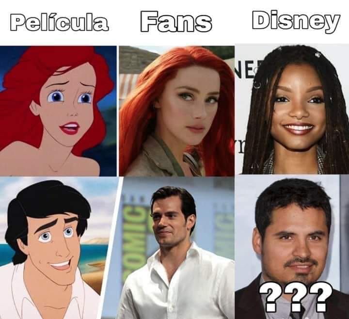 Memes de la nueva Sirenita