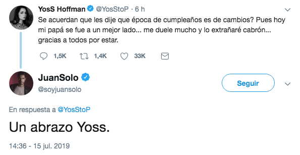 Muere el papá de YosStop y Debrayanshow