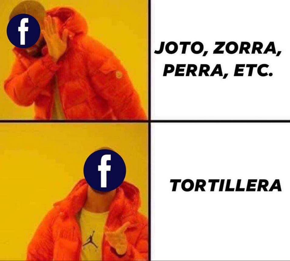 Por qué Facebook está censurando la palabra tortillera