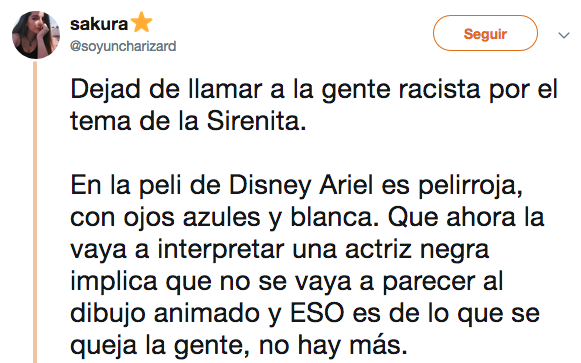 Discusión en redes por Sirenita negra de Halle Bailey