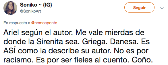 Discusión en redes por Sirenita negra de Halle Bailey