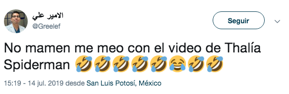 Thalía se disfrazó de Spiderman para divertir a sus hijos