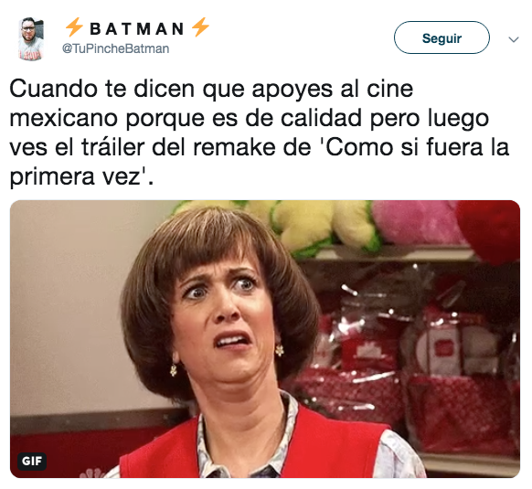Reacciones al trailer de "Como si fuera mi primera vez" versión mexicana