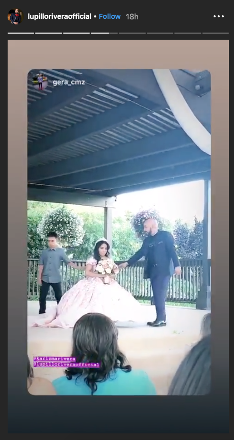 Hija de Lupillo Rivera festeja sus XV años