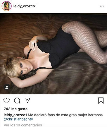Filtran foto Christian Bach en Instagram después de muerte