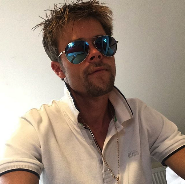 Nathan Meads, el 'gemelo' perdido de Brat Pitt en Instagram