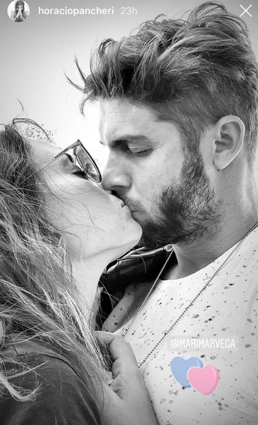 Marimar Vega y Horacio Pancheri confirman relación con foto