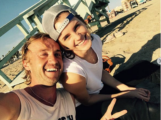 Tom Felton y Emma Watson comparten foto y posible noviazgo