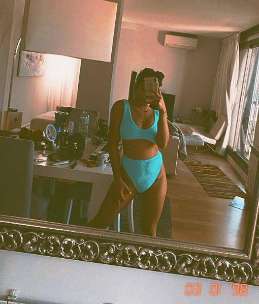 Destrozan a Danna Paola por subir foto en bikini