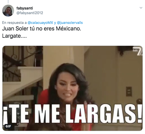 Juan Soler critica forma de gobierno de AMLO y piden que lo expulsen de México