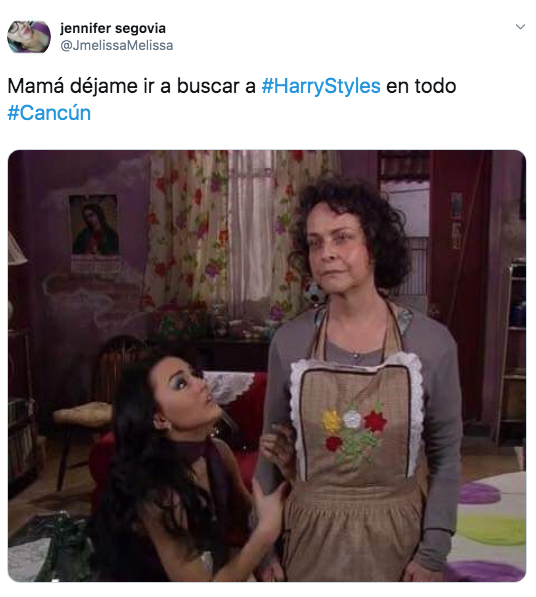 Harry Styles está en Cancún, México
