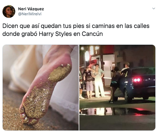 Harry Styles está en Cancún, México