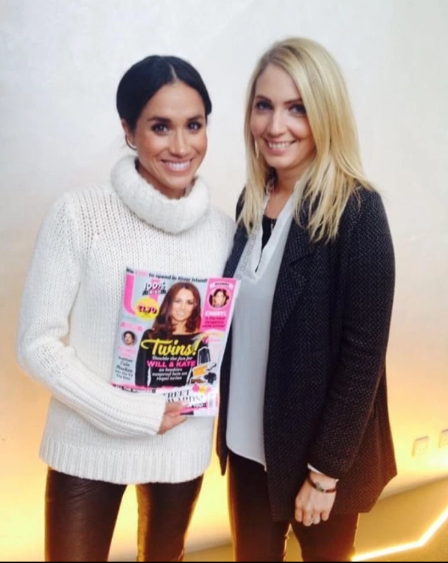 Existe una foto de Meghan Markle y Kate Middleton juntas antes de ser cuñadas