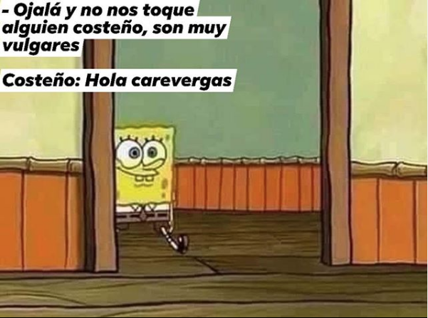Memes de Bob Esponja Entrando