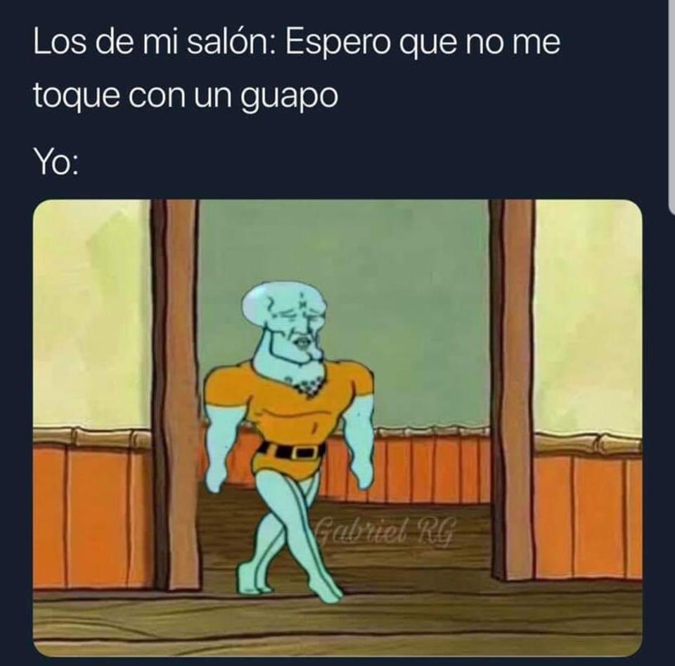 Memes de Bob Esponja Entrando