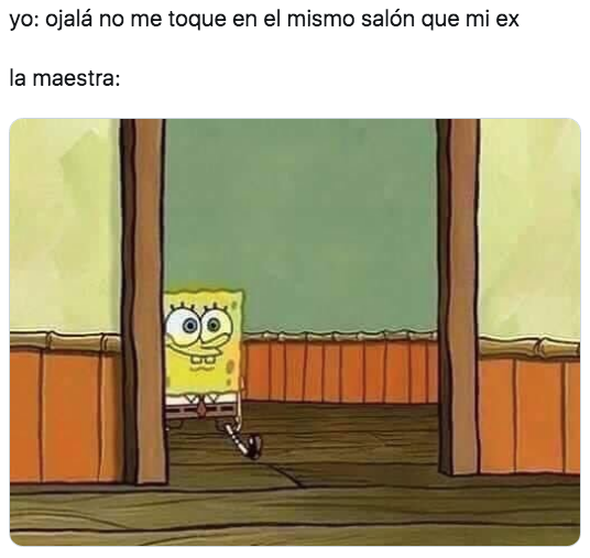 Memes de Bob Esponja entrando