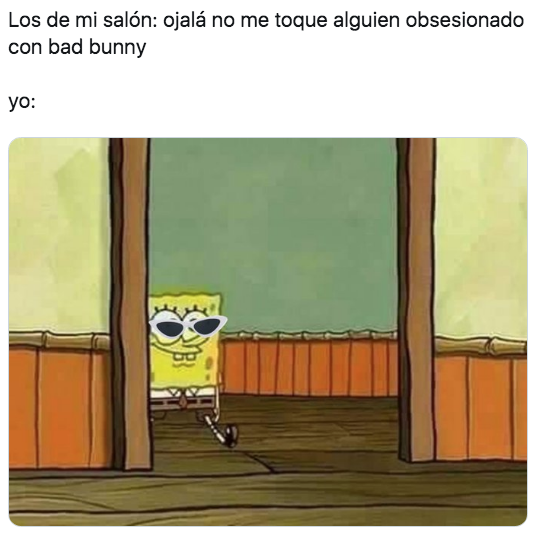 Memes de Bob Esponja entrando